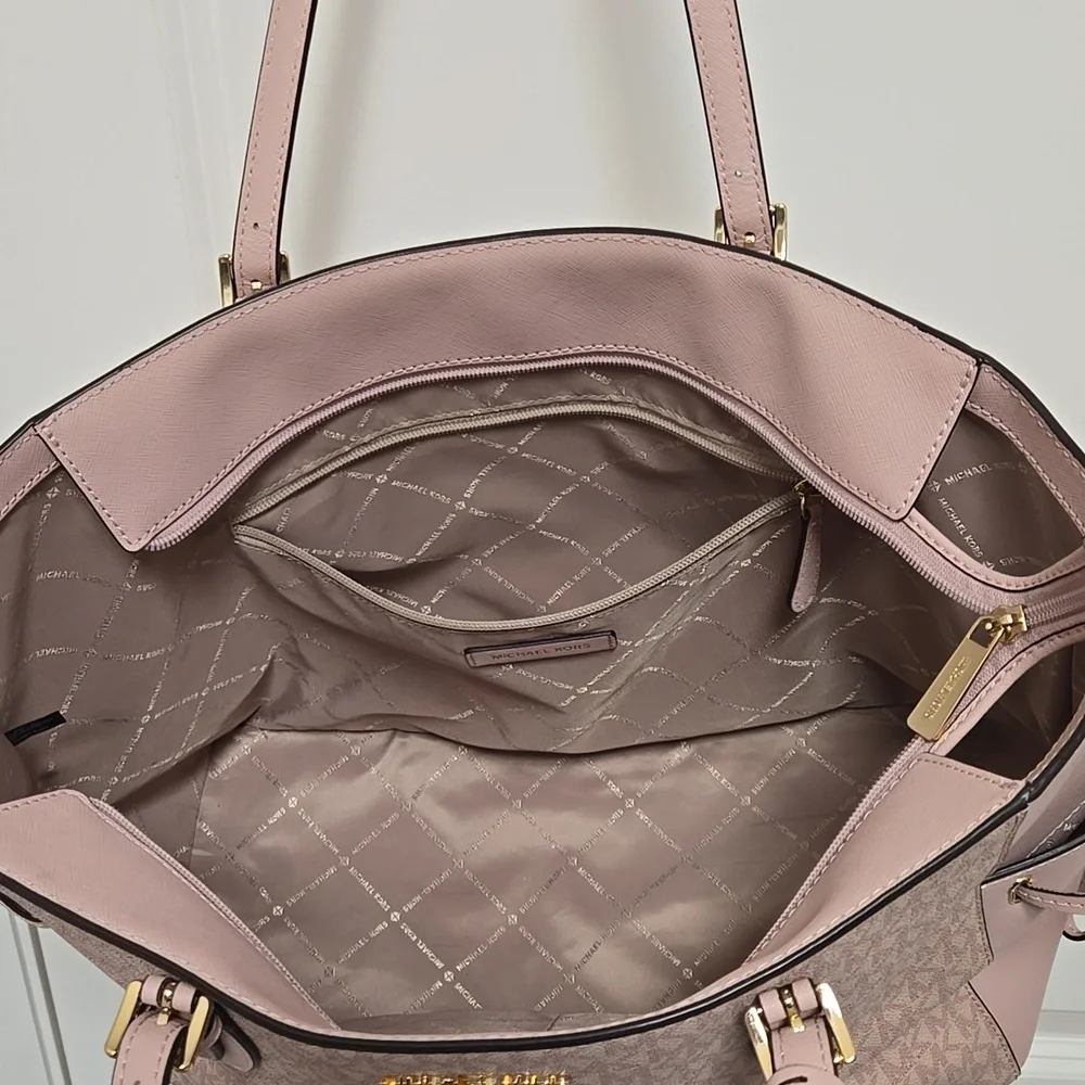 Michael Kors Pink Logo Tote Bag